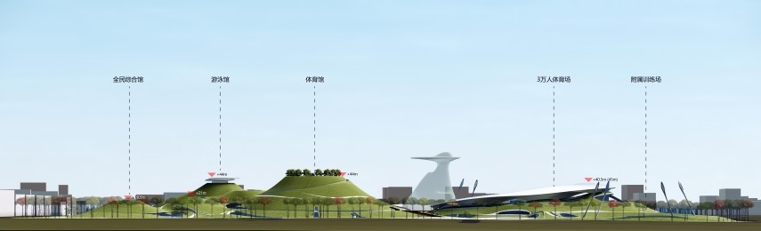 25_MAD_Quzhou Sports Campus_SD_Elevation