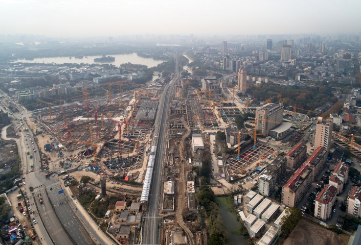 21_MAD_Jiaxing Train Station Currently Under Construction_photo by Agovision