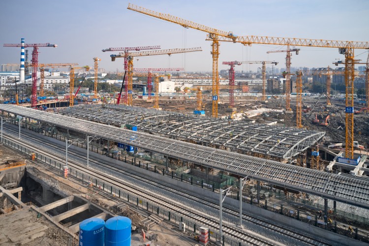 22_MAD_Jiaxing Train Station Currently Under Construction_photo by Agovision