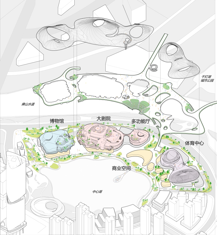 works_MAD_Nanhai Art Center_23_exploded diagram